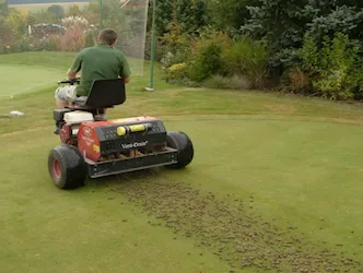 Lawn Aeration Tips | Mighty Green Lawn Care | Lawn Treatment